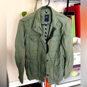Gap green utility jacket 💚